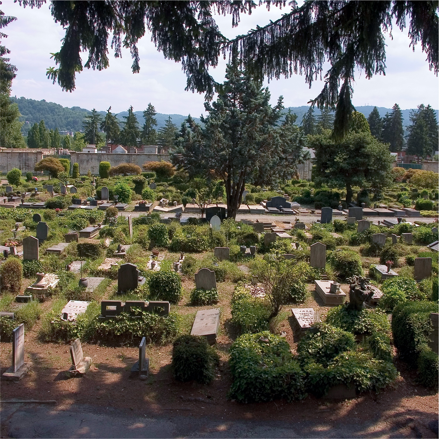 Torino-cimitero-02 Veduta del cimitero di Torino