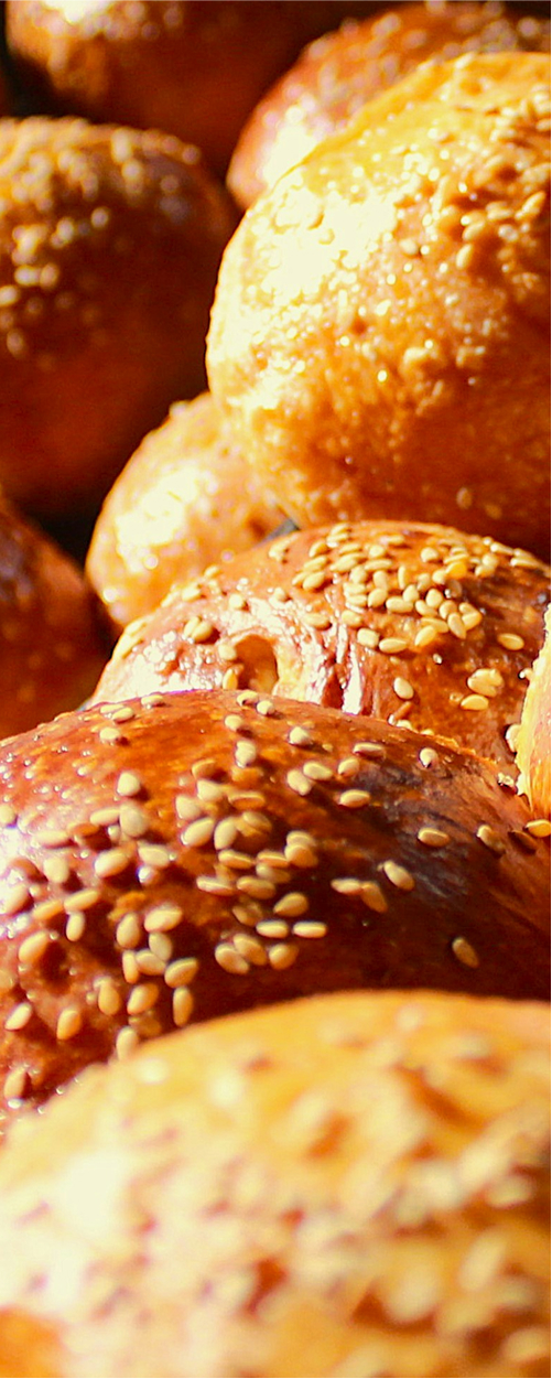 Vita-ebraica-cibo Dettaglio di pagnotte di pane