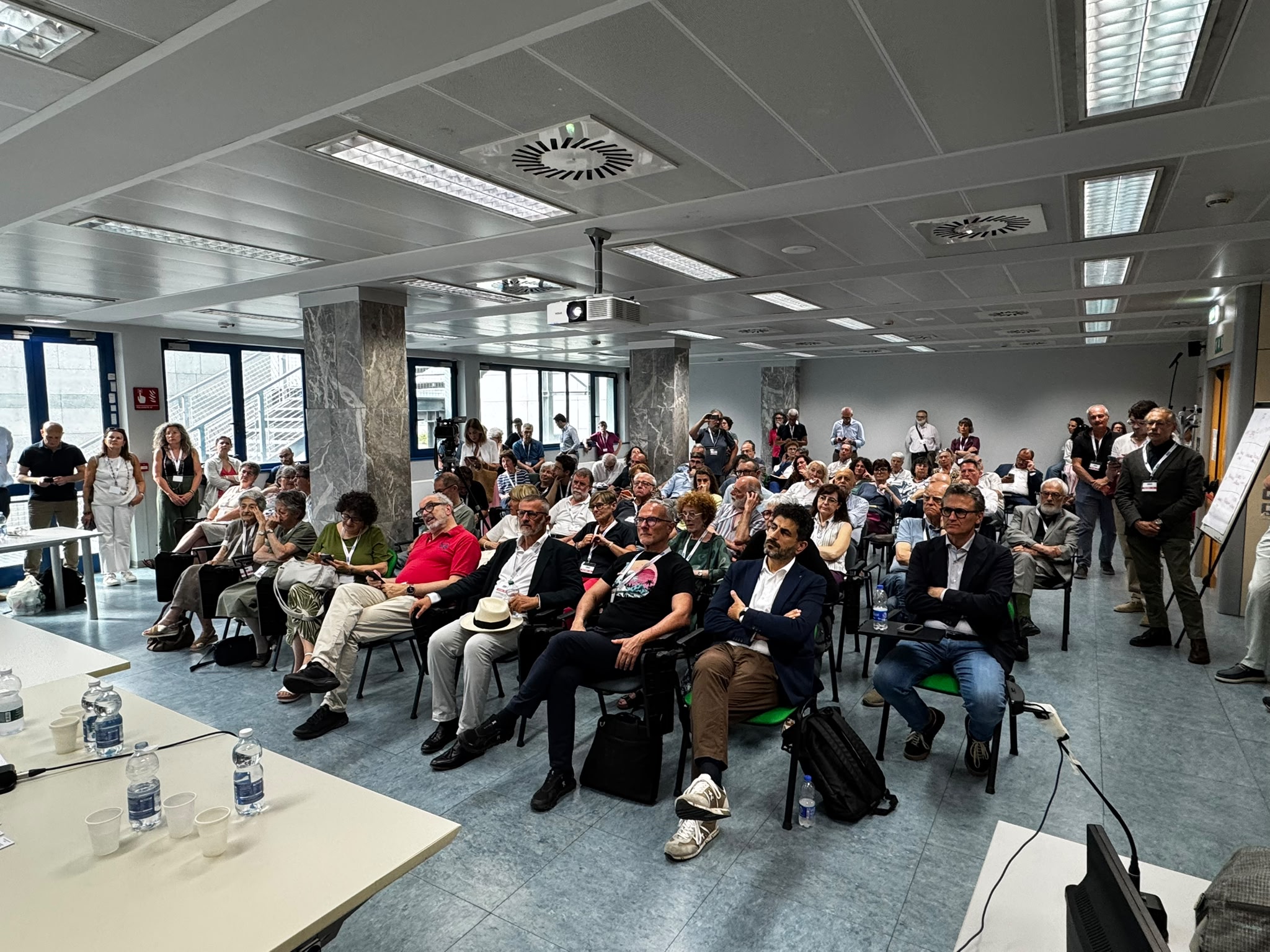 Il pubblico al Convegno di Sinistra per Israele