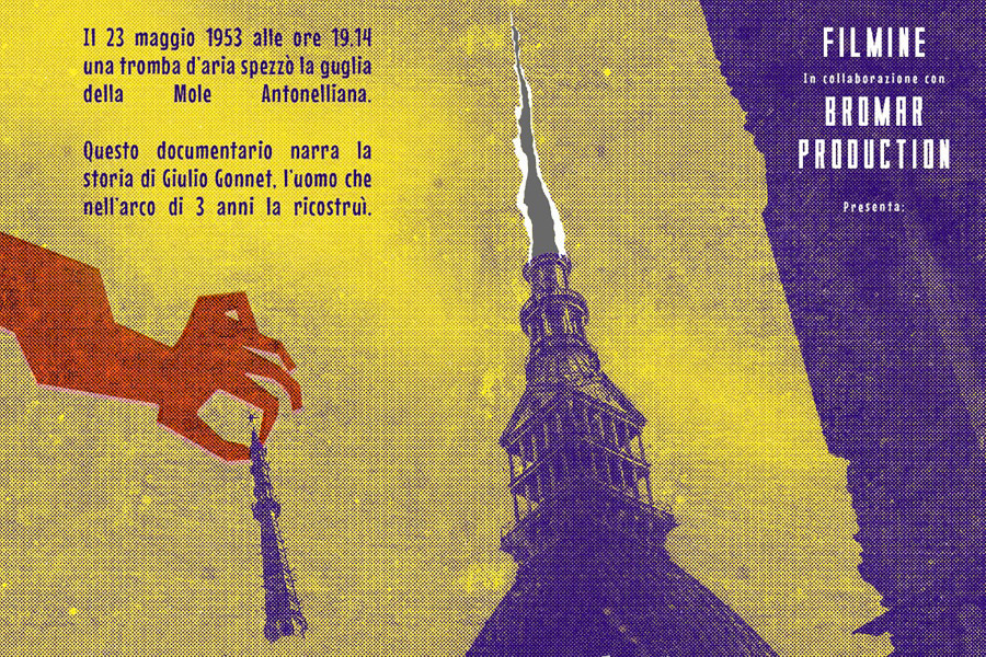 Particolare della locandina del film Una mole di lavoro